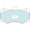 Bendix Ultimate+ Brake Pad Set Front DB1937 Ultplus