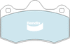 Bendix SRT Brake Pad Set Rear DB1938 SRT