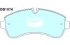 Bendix Heavy Duty Brake Pad Set Front DB1974 HD