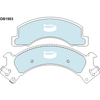 Bendix Heavy Duty Brake Pad Set Front DB1993 HD