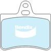Bendix Euro Brake Pad Set Rear DB2017 Euro+