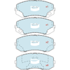 Bendix Heavy Duty Brake Pad Set Front DB2158 HD