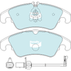 Bendix Euro Brake Pad Set Front DB2186 Euro+