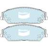Bendix Heavy Duty Brake Pad Set Front DB2243 HD
