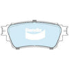 Bendix 4x4 Brake Pad Set Rear DB2634 -4WD