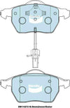 Bendix Euro Brake Pad Set Front DB1427 Euro+