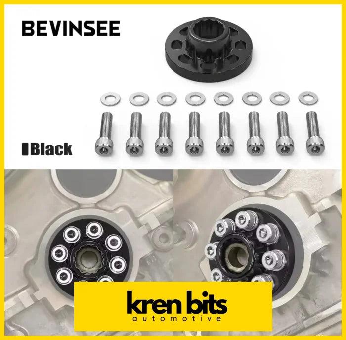 Bevinsee Crank Hub Bolt Capture Kit For Bmw E90 E92 E93 335I E82 135I F20 F21 M135I F30 M3 F80 M4