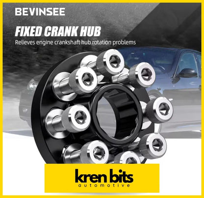 Bevinsee Crank Hub Bolt Capture Kit For Bmw E90 E92 E93 335I E82 135I F20 F21 M135I F30 M3 F80 M4