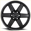 Black matte finished bgw beast alloy wheel with five spoke design and flow formed branding on rim gloss black 20x9.5