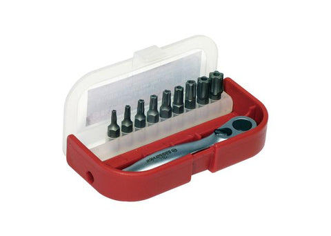 Bikeservice 5-Point Bit Set 10 Piece