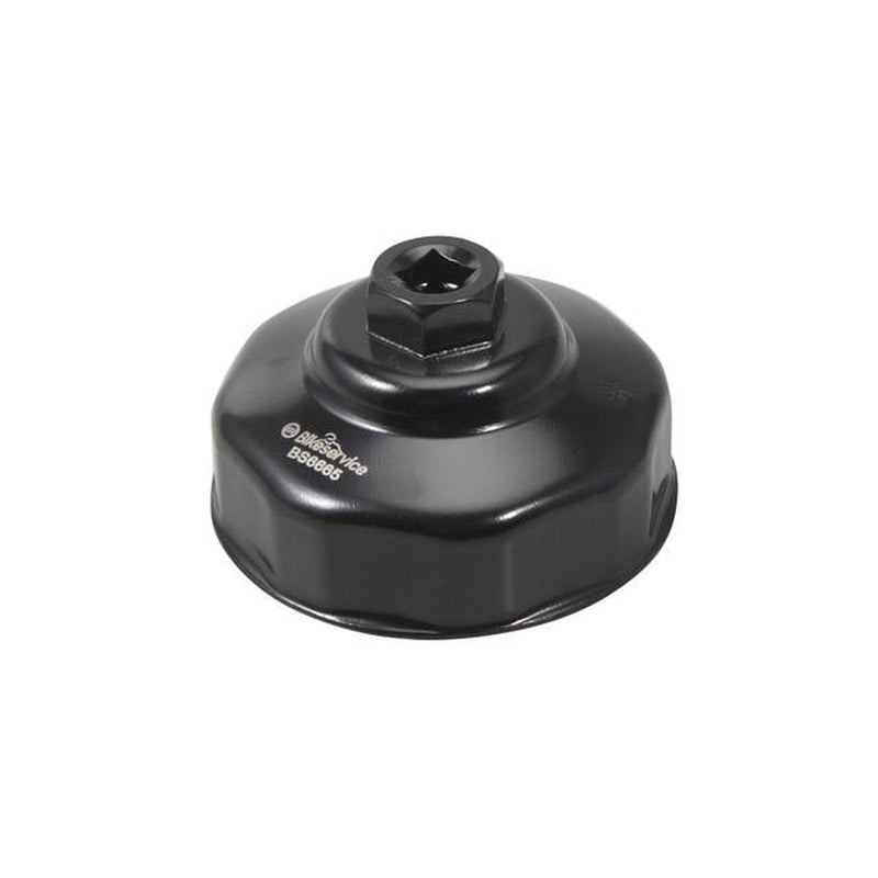 Bikeservice Cup Oil Filter Wrench 76mm-8Flute