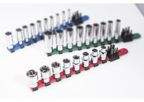 Bikeservice Socket Set 1/2In Drive 8 Piece