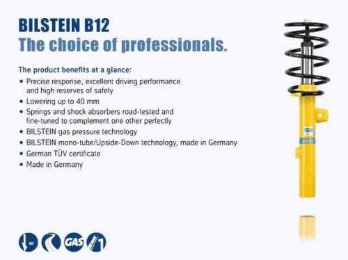 Bilstein B12 (Pro-Kit) 01-05 VW Jetta 1.8L/2.8L Front & Rear Suspension Kit