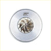 Silver turbocharger wheel with central hub and radial blades billet turbo cartridge chra core for mitsubishi triton mn 4d56