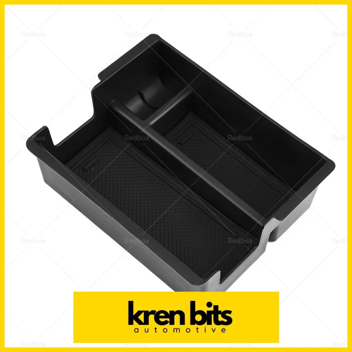 Black Center Console Armrest Storage Box Tray Suitable For Isuzu D-Max Dmax Interior Parts>Console