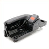 Black plastic door handle bezel for toyota hilux sr5 2005-2015 with textured grip and orange side button