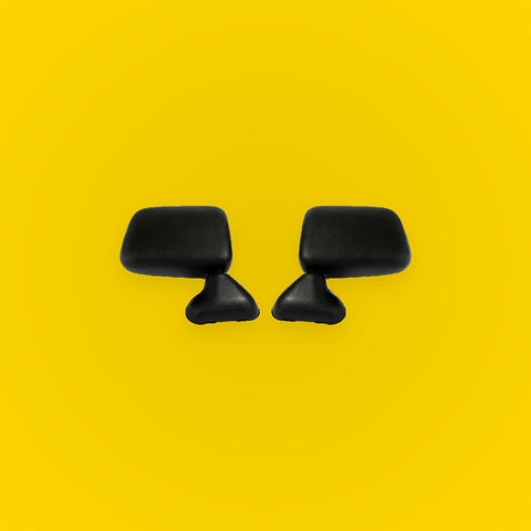 Black Door Mirrors for Toyota Hilux 4Runner N100 4WD 1988-1998
