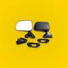 Black Door Mirrors for Toyota Hilux/4Runner 1988-1998