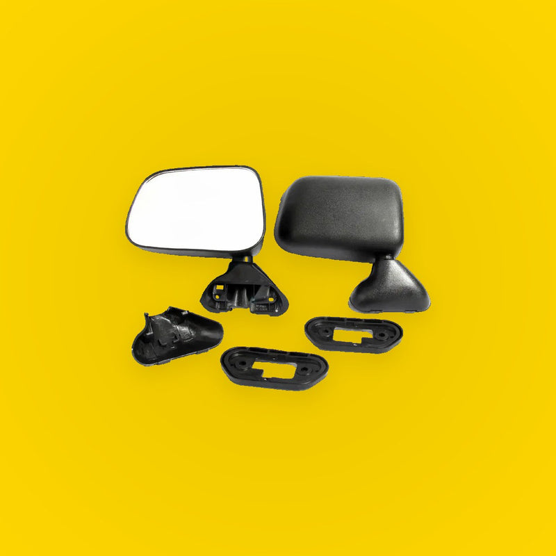 Black Door Mirrors for Toyota Hilux/4Runner 1988-1998
