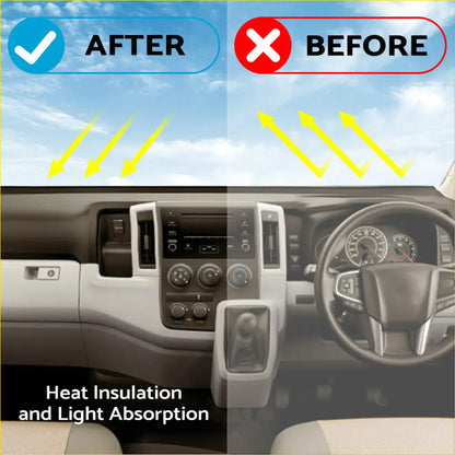 Black Non-Slip Dash Mat Dashboard Cover Suitable For Nissan X-Trail - Interior Accessories