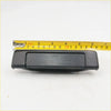 Black plastic outer door handle for mazda b2000 with textured grip and pull tab for 1985-1998 models