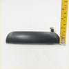 Black outer door handle x2 for mazda b2000 b2200 2600 bravo 1985-2006 black plastic with smooth textured surface and rounded ends