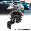 Black rear bumper pdc parking sensor retainer with gold clips and bracket for toyota 4wd ute offroad use