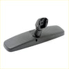 Black plastic rear view mirror with mounting bracket shown from the back for nissan navara d40 king cab 2005-2015