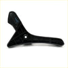 Black plastic car seat belt anchor bracket shown from the back for mitsubishi strada triton l200 seat adjustment lever handle