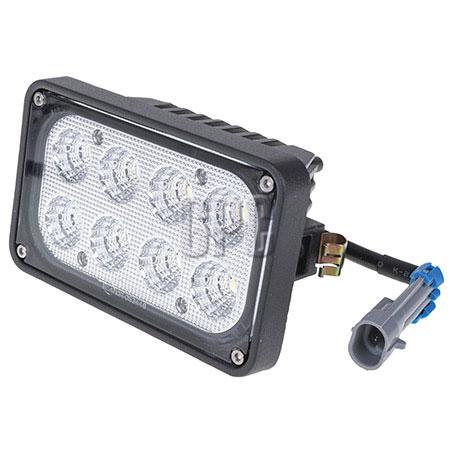 Blacktips Agricultural Rect 8 LED Work Light 30W Flood