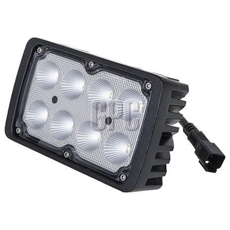 Blacktips Agricultural Rect 8 LED Work Light 40W Wide