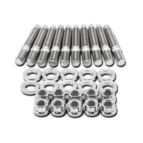 BLOX Racing Racing Racing Manifold M8x1.25x45mm Stud Kit
