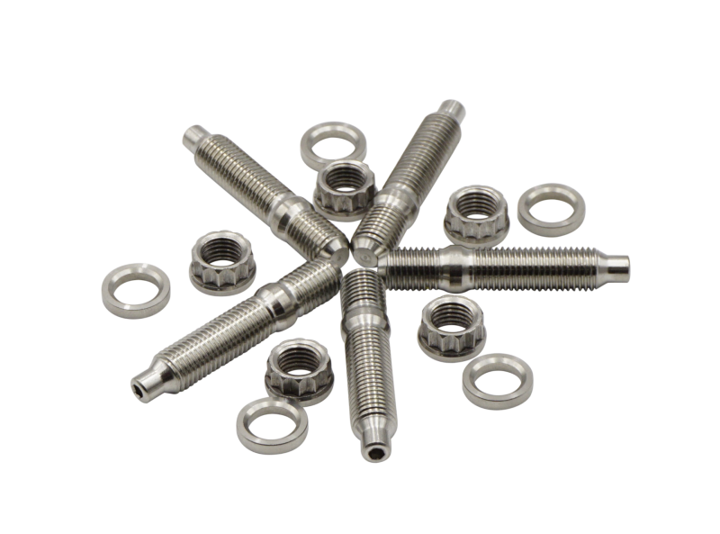 BLOX Racing Racing Stainless Steel Exhaust Manifold Studs -Piece Set - M10x1.25 55mm