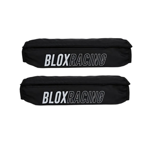 BLOX Racing Racing Coilover Covers - Black - Pair