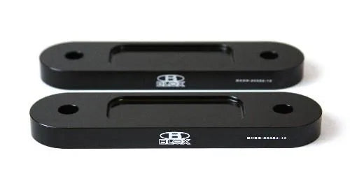 Blox Racing Bxss-20354-12-BK Racing Front 12mm Thin