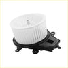 White plastic car cabin air blower motor with black mounting base for nissan navara d40 mnt heater fan