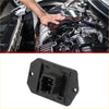 Back side of black plastic blower motor resistor housing with molded holes and connector slots for toyota sienna 2006-2010