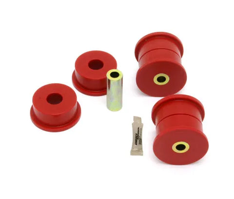 BMR Suspension 10-15 5th Gen Camaro Pro Version Differential Mount Bushing Kit (Polyurethane) - Red — fits Chevrole...