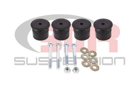 BMR Suspension 15-17 S550 Mustang Differential Bushing Kit (Aluminum) - Black — fits Ford Mustang