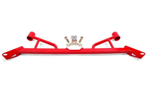 BMR Suspension 15-17 S550 Mustang Front 4-Point Subframe Chassis Brace - Red — fits Ford Mustang