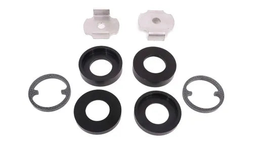 BMR Suspension 15-17 S550 Mustang Cradle Bushing Lockout Kit Level 1 - Black — fits Ford Mustang