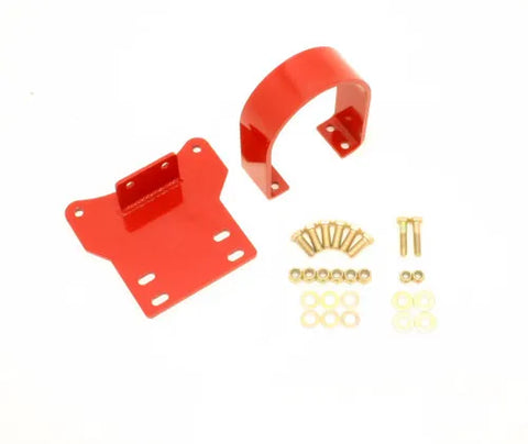 BMR Suspension 14-17 Chevy SS Auto Transmission Front Driveshaft Safety Loop - Red — fits Chevrolet Ss