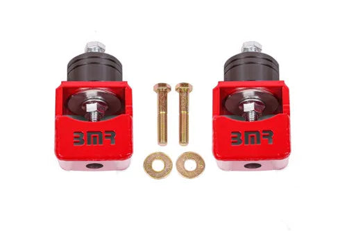 BMR Suspension Chevy SS and Pontiac G8 Motor Mount Kit (Solid Bushings) Red — fits Chevrolet Ss