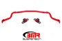 BMR Suspension 15-17 S550 Mustang Front Hollow 35mm 3-Hole Adj. Sway Bar Kit - Red