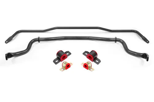 BMR Suspension SB760H 15-22 S550 Mustang Sway Bar Kit with Bushings Front and Rear Black Hammertone