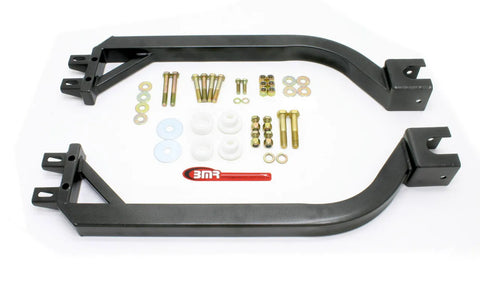 BMR Suspension 67-69 1st Gen F-Body Bolt-On Subframe Connectors - Black Hammertone
