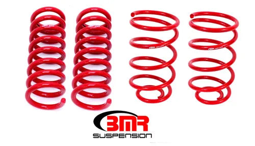 BMR Suspension 64-66 A-Body Lowering Spring Kit (Set Of 4) - Red