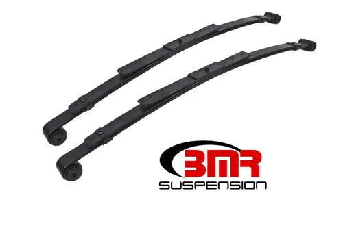BMR Suspension 67-69 1st Gen F-Body Rear Lowering Leaf Springs (2in Drop) - Black