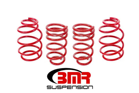 BMR Suspension 10-15 5th Gen Camaro V8 Lowering Spring Kit (Set Of 4) - Red