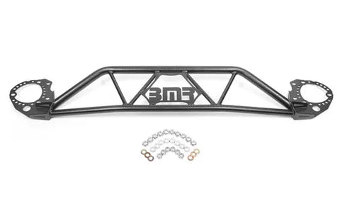 BMR Suspension 15-20 Ford Mustang Front Twin Tube Design Strut Tower Brace - Black Hammertone